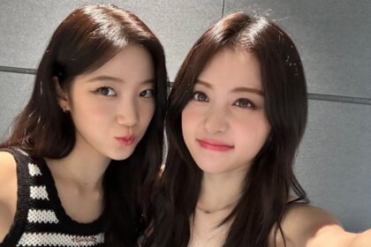 LE SSERAFIM Yunjin and Kazuha's iconic reaction when reading a hate comment live