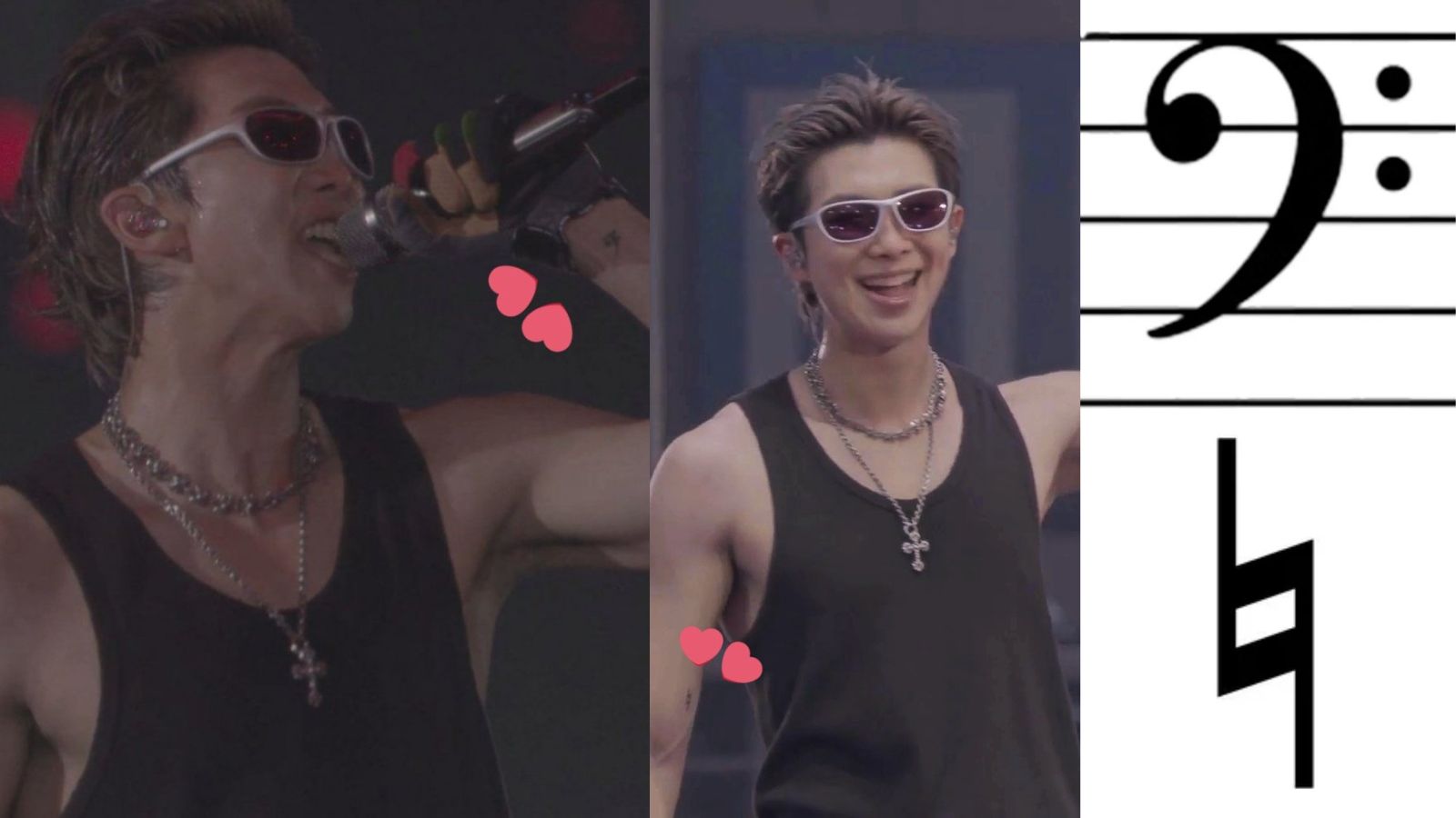 BTS' RM performs live with new tattoos inspired by his passion for music