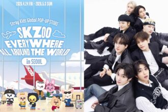 Stray Kids open a themed pop-up store in Seoul, South Korea