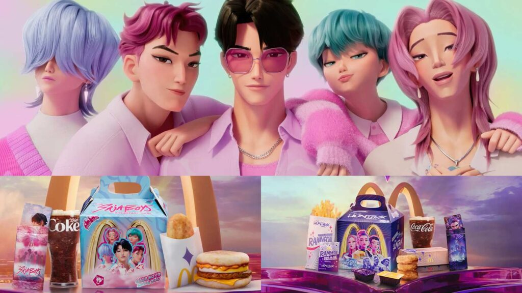 The Saja Boys join McDonald’s and Netflix to expand the KPop Demon Hunters world