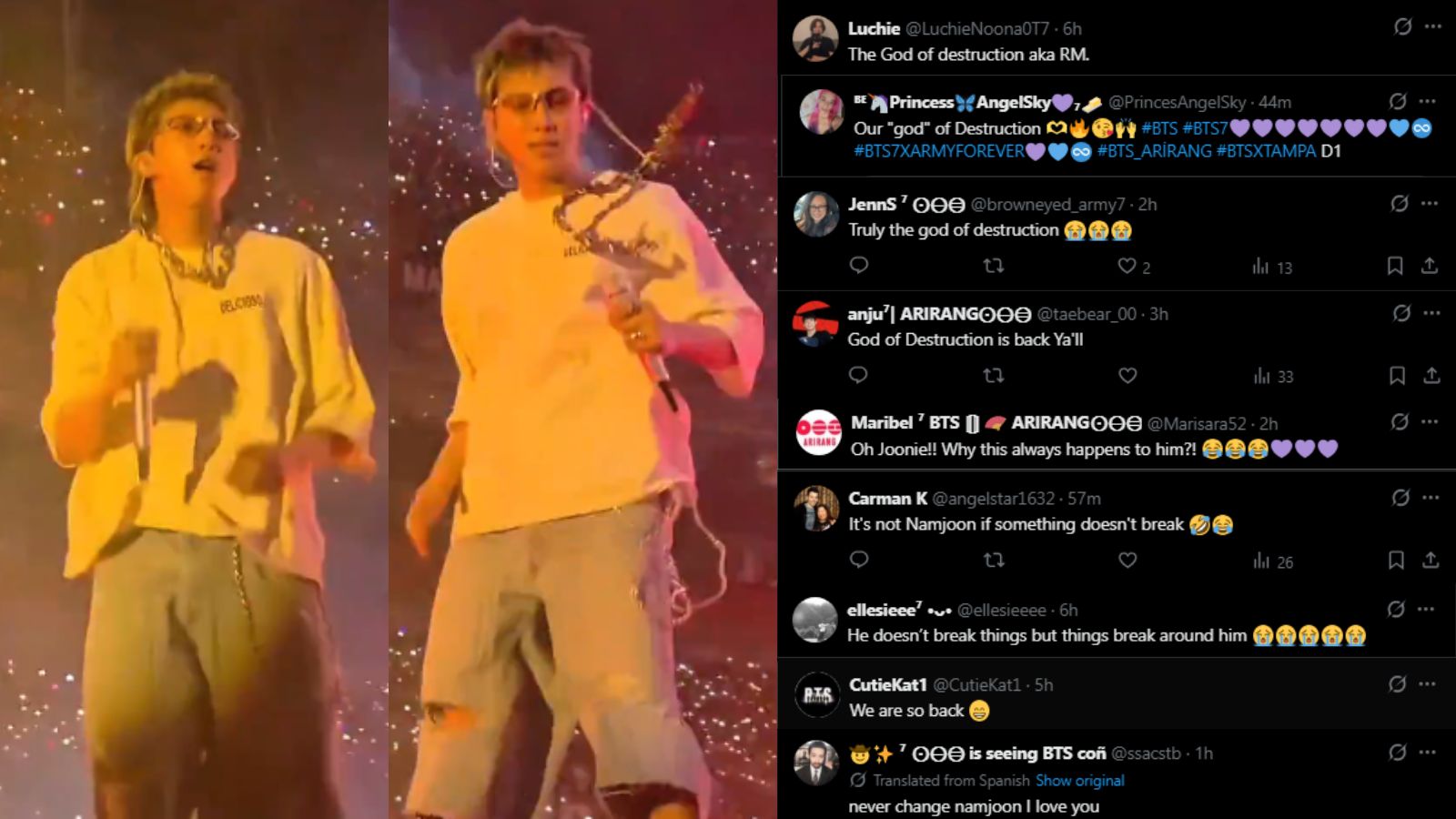 BTS' RM reclaims his title as the God of destruction in the United States