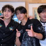 The three-way kiss Han, Bang Chan, and Changbin of Stray Kids shared at their last fan meeting