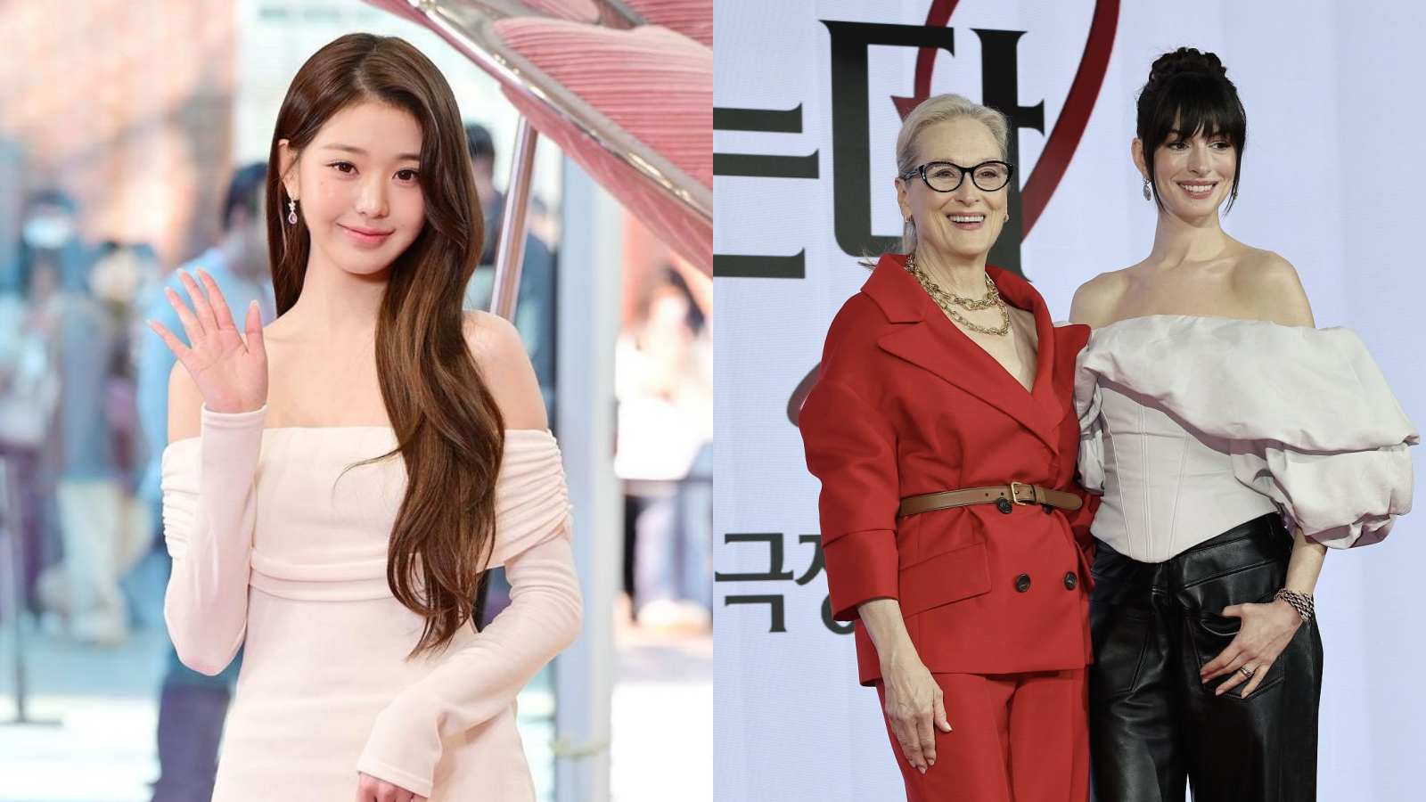 IVE’s Wonyoung meets Meryl Streep and Anne Hathaway for a private interview IVE’s Wonyoung meets Meryl Streep and Anne Hathaway for a private interview