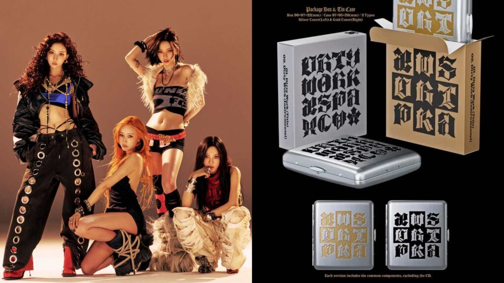 aespa receives a Red Dot Award for Dirty Work packaging