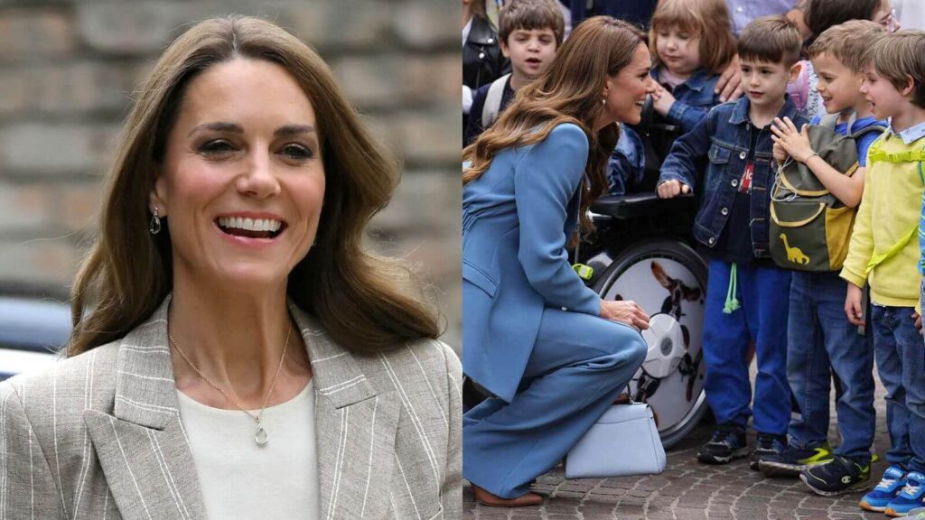 An Italian boy steals the show in his fun interaction with Kate Middleton An Italian boy steals the show in his fun interaction with Kate Middleton