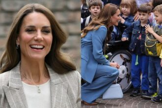 An Italian boy steals the show in his fun interaction with Kate Middleton