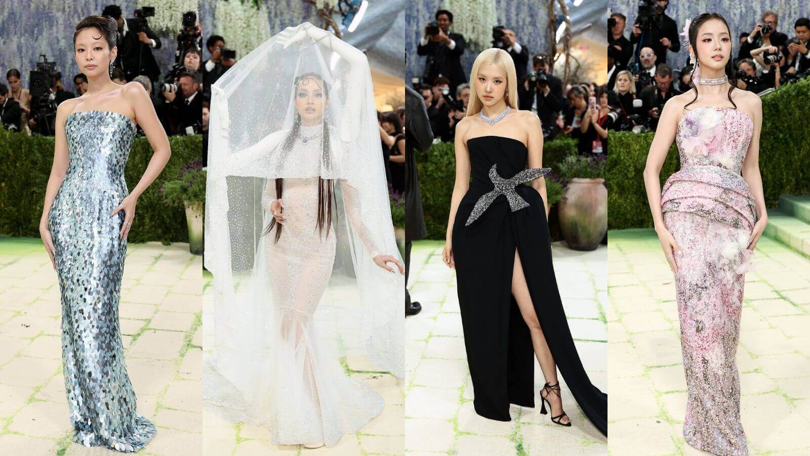 BLACKPINK members made a striking appearance at the Met Gala 2026