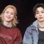 BTS Jungkook and Jimin try to undress each other on stage