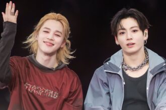 BTS Jungkook and Jimin try to undress each other on stage