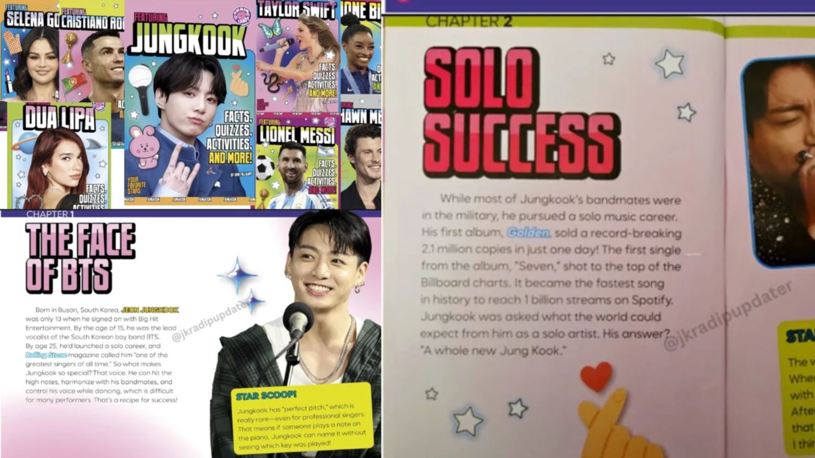 Jungkook the first Kpop act to be featured on the series 