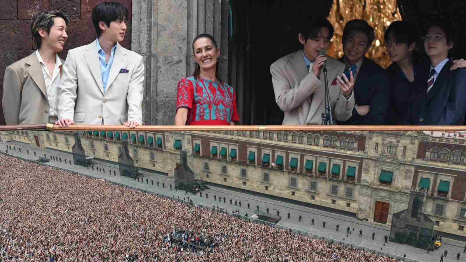 BTS announces behind-the-scenes video about their visit to Mexico’s National Palace BTS announces behind-the-scenes video about their visit to Mexico’s National Palace