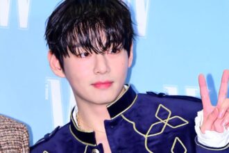 BTS' V toasts with a lucky ARMY amid a recent concert