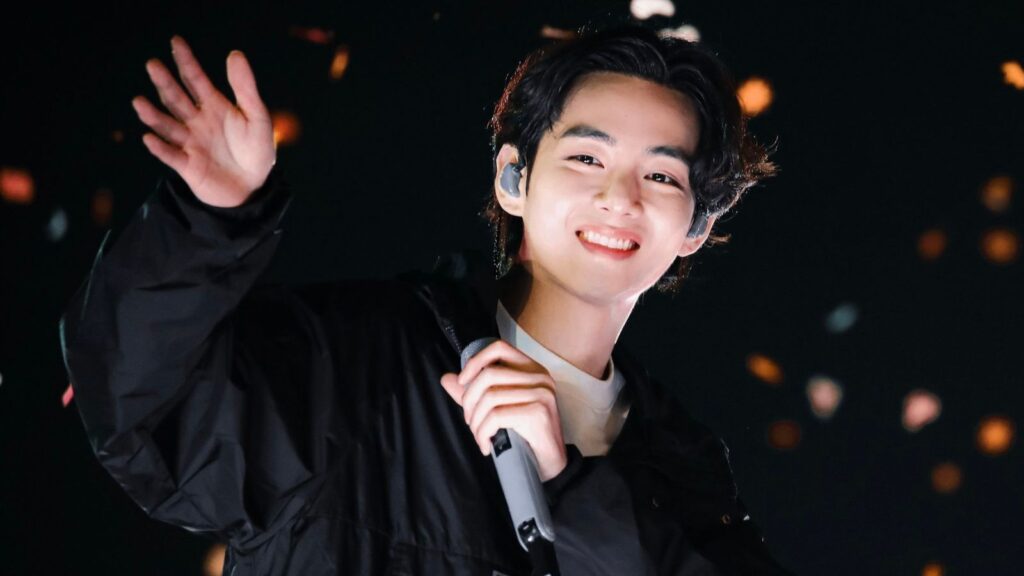BTS' V's unseen tattoo was accidentally exposed at a recent concert BTS' V's unseen tattoo was accidentally exposed at a recent concert