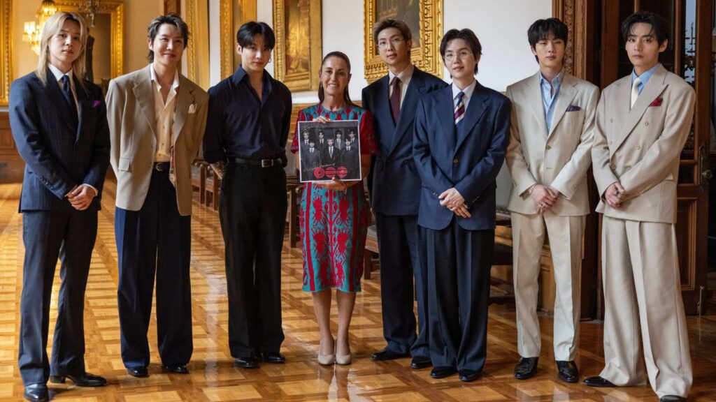 BTS turns their Mexico visit into a government matter, here is how it happened