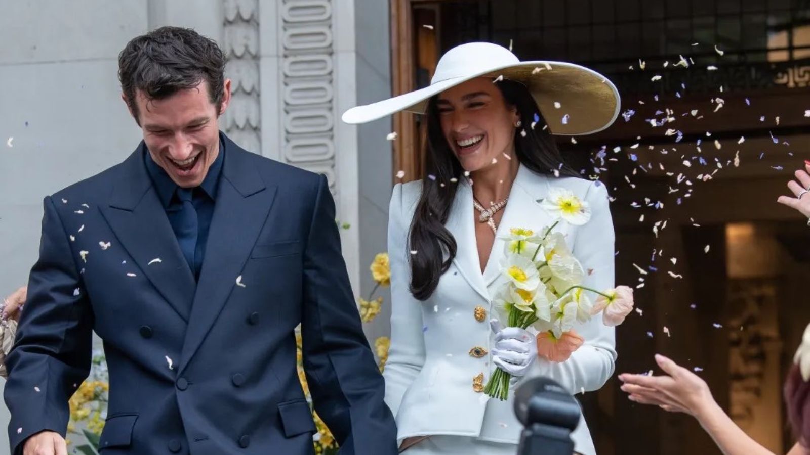 Dua Lipa and Callum Turner tied the knot in an intimate ceremony in London Dua Lipa is ready to make her second wedding in Italy next week