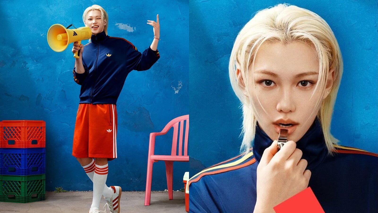 Stray Kids' Felix joins renowned footballers in an Adidas campaign