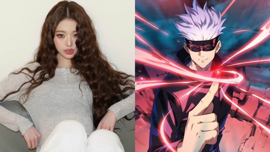 IVE's Wonyoung declares herself a true 'otaku' with these Jujutsu Kaisen poses