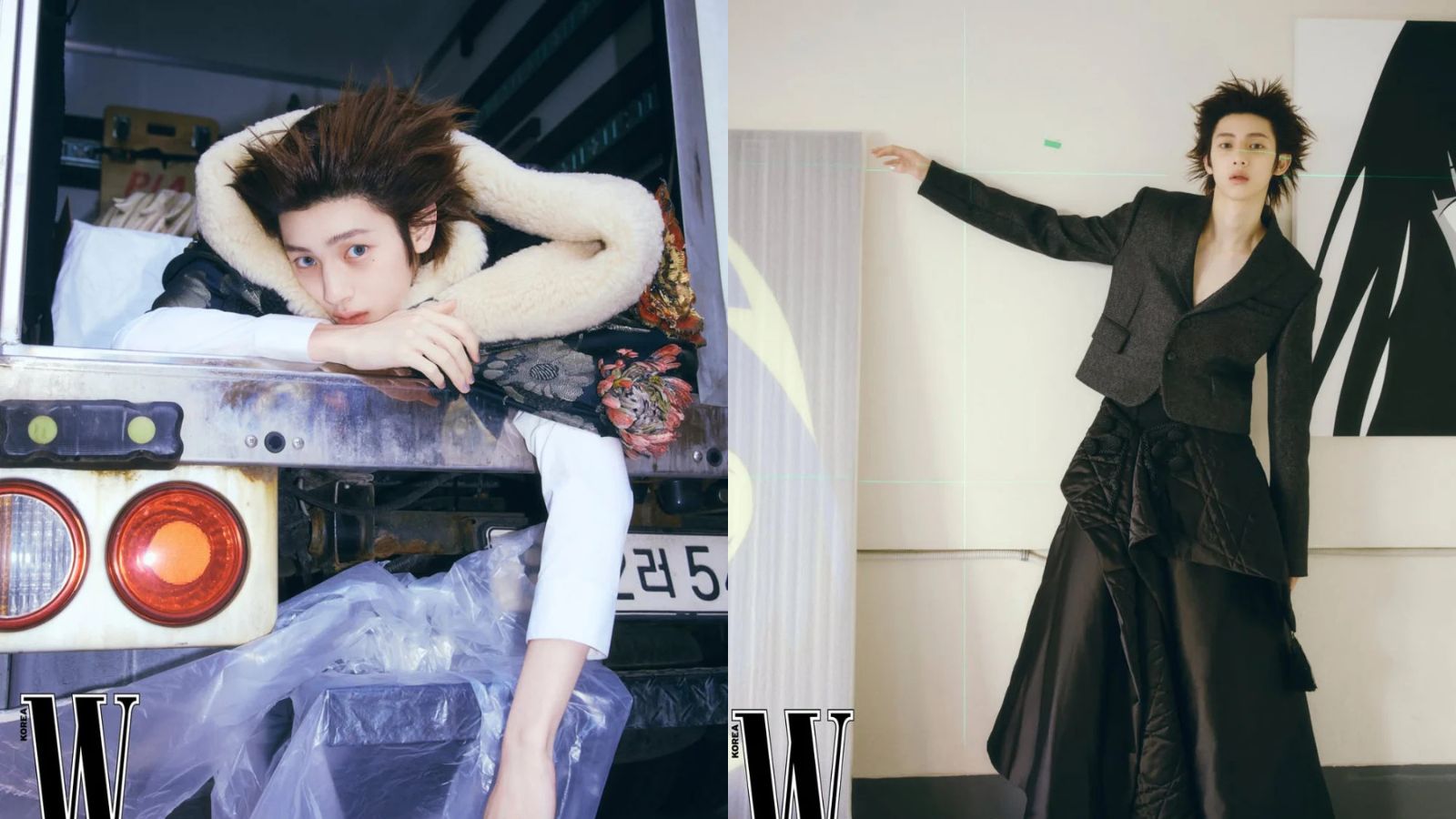 Juhoon rocks Dior looks