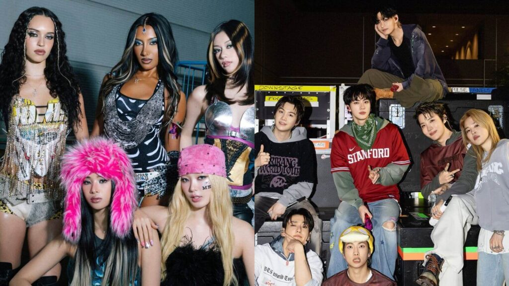 KATSEYE members talk about meeting BTS at the Las Vegas concert backstage KATSEYE members talk about meeting BTS at the Las Vegas concert backstage