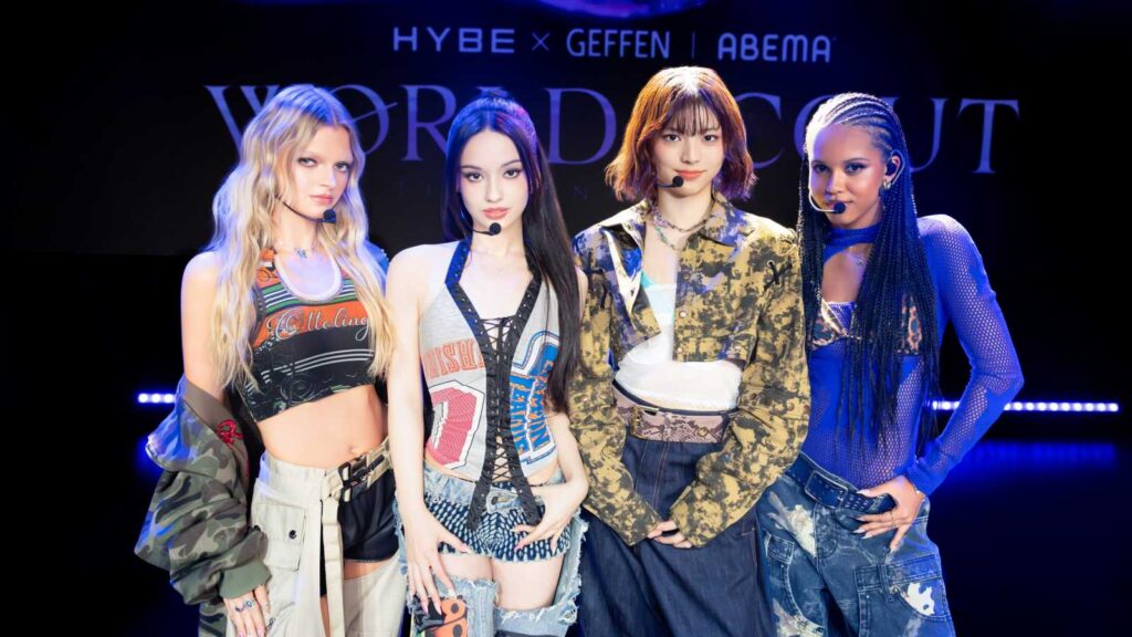 KATSEYE’s sister group is here HYBE x Geffen introduces SAINT SATINE as its new global girl group