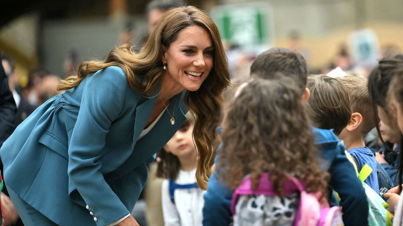 Kate Middleton surprises Italian children by introducing herself with a new name