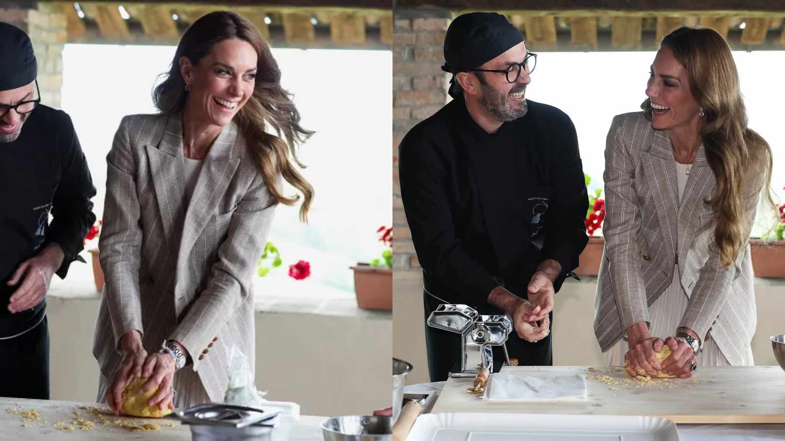 Princess Kate Middleton ends Italy visit by making pasta in Parma