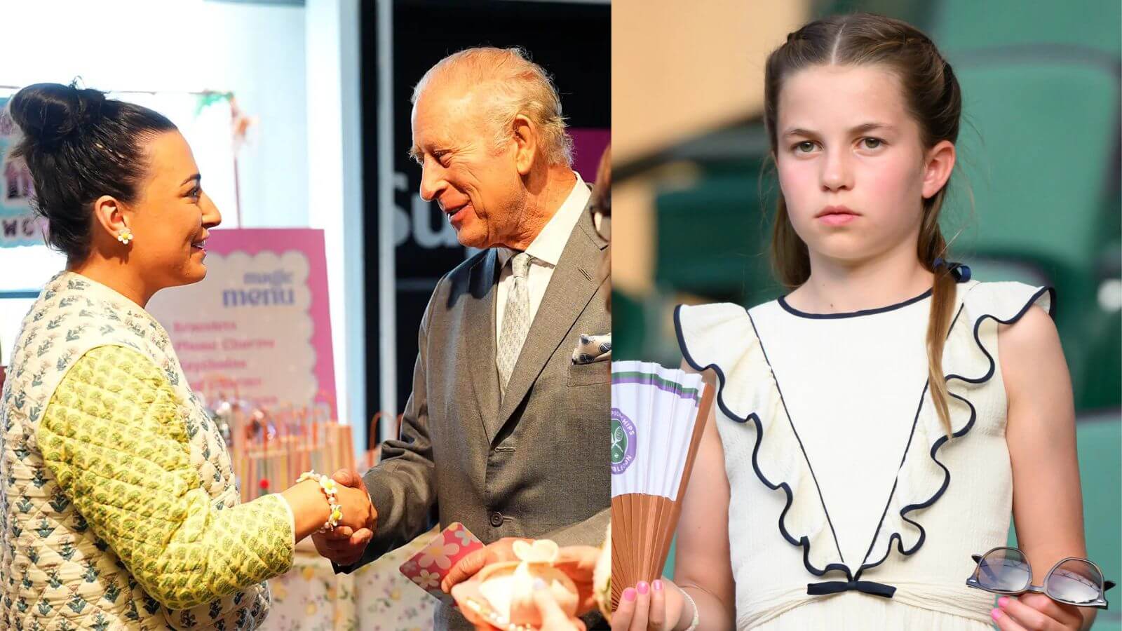 King Charles III picked up a special gift for Princess Charlotte in the middle of a royal engagement King Charles III picked up a special gift for Princess Charlotte in the middle of a royal engagement