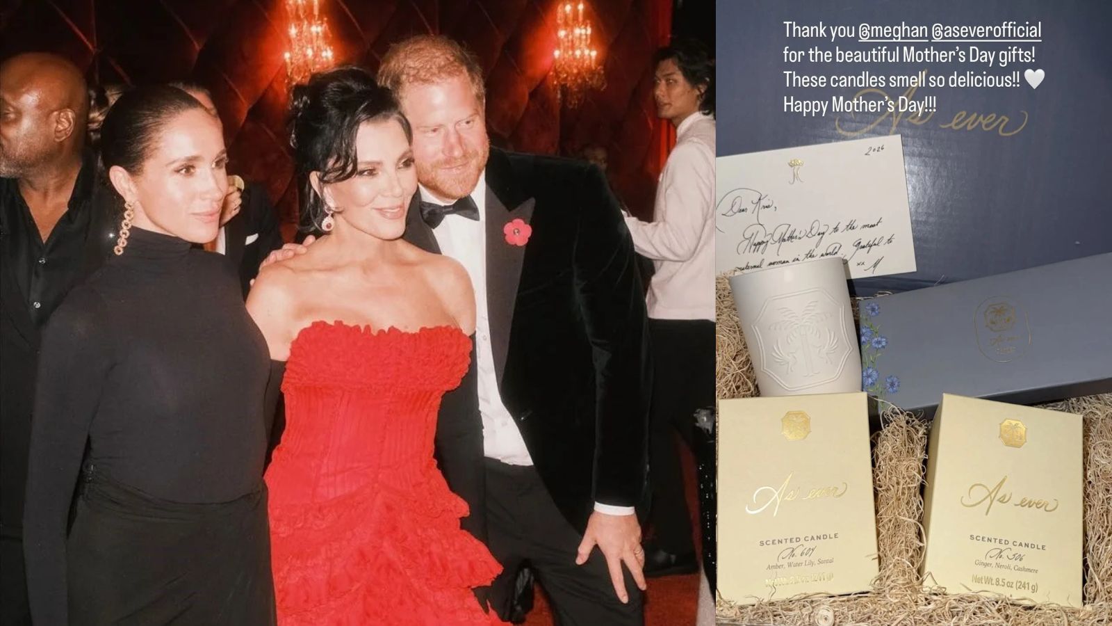 Kris Jenner thanks Meghan Markle for Mother's Day gift after birthday photos controversy