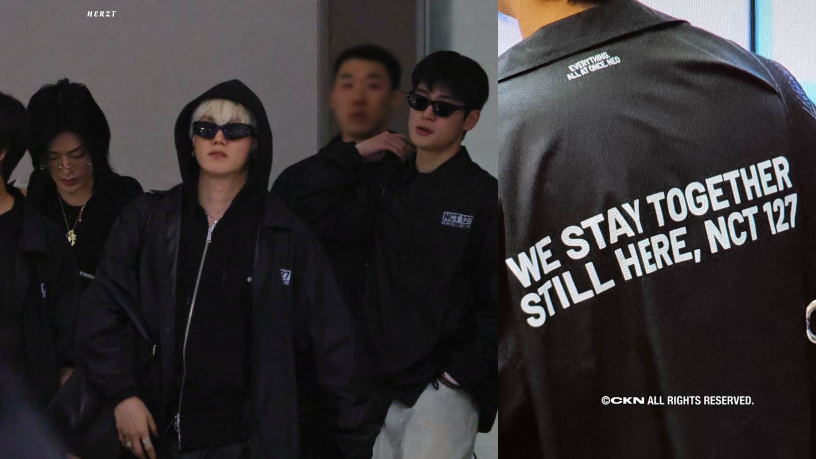 NCT 127 members wear matching jackets at Incheon Airport, hinting at a possible new music era