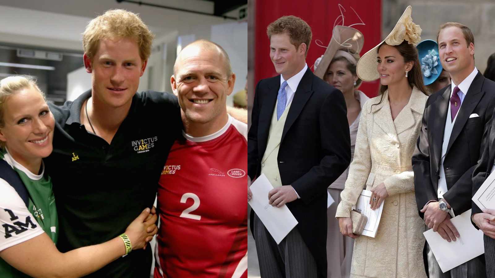 Mike Tindall makes a joke about Prince Harry during a live event Mike Tindall makes a joke about Prince Harry during a live event