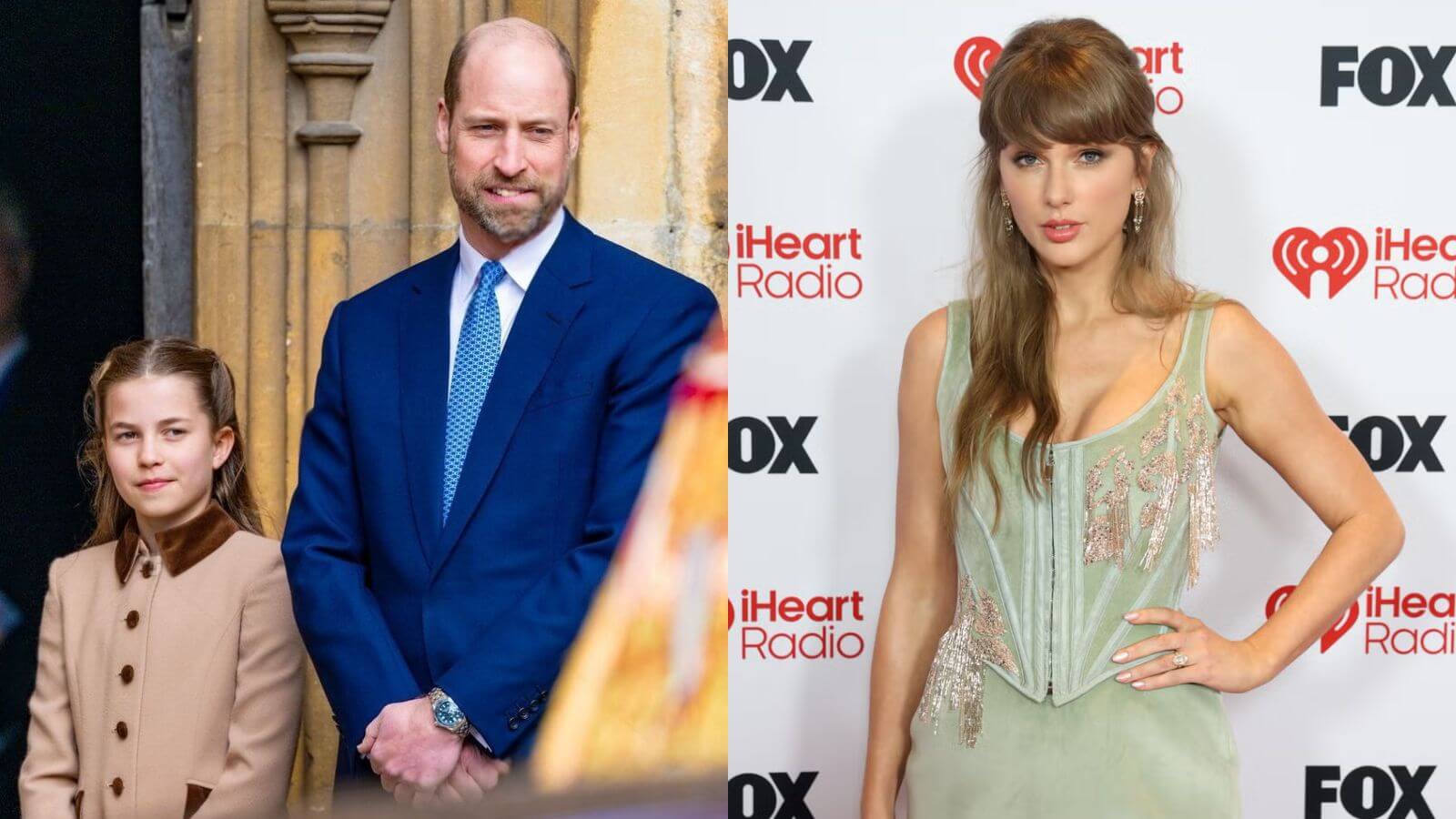 Prince William dedicates Taylor Swift hit to Princess Charlotte during live appearance Prince William dedicates Taylor Swift hit to Princess Charlotte during live appearance