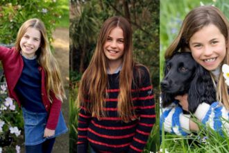 Princess Charlotte appears in a rare birthday video with family dogs