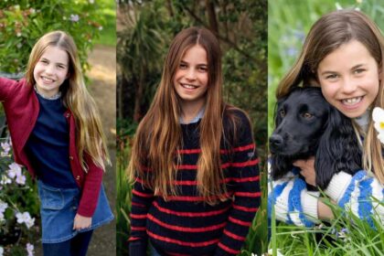 Princess Charlotte appears in a rare birthday video with family dogs