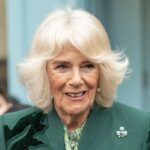 Queen Camilla serves Guinness during a surprise visit to Northern Ireland