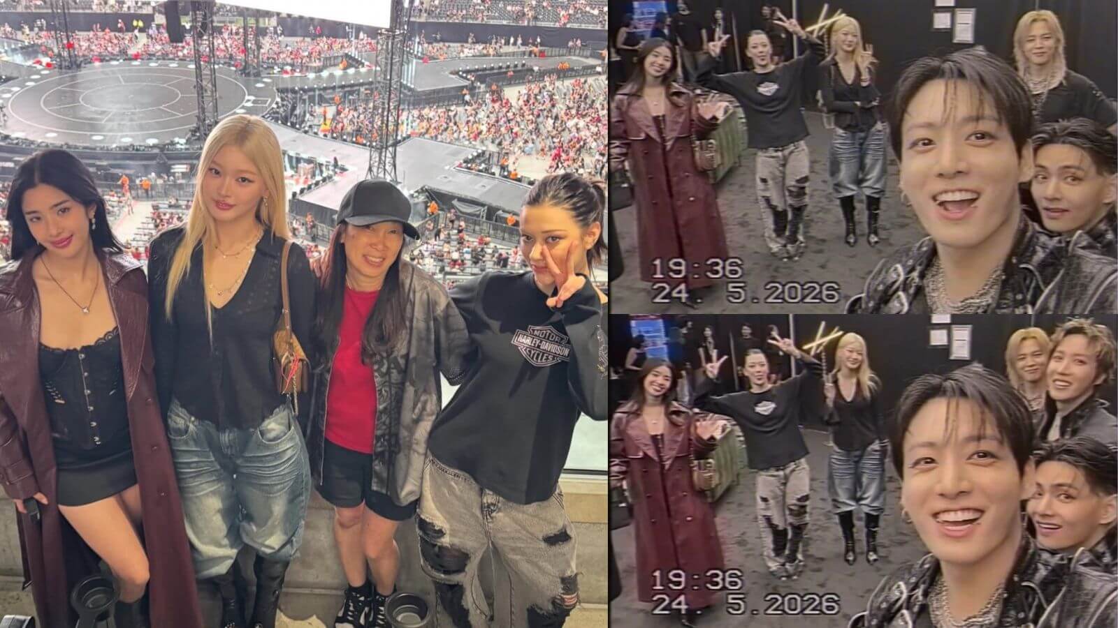 KATSEYE members talk about meeting BTS at the Las Vegas concert backstage