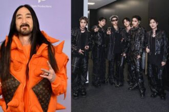 Steve Aoki talks about BTS on the 2026 AMAs red carpet
