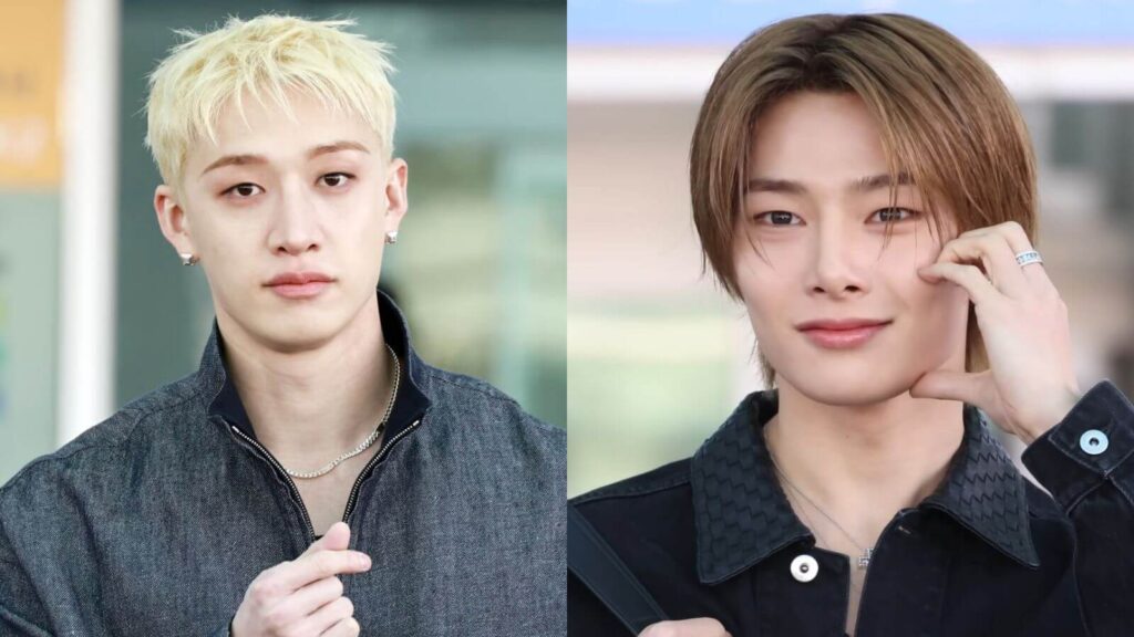 Stray Kids Bang Chan uses I.N as 'extra weight' in a new video at the gym