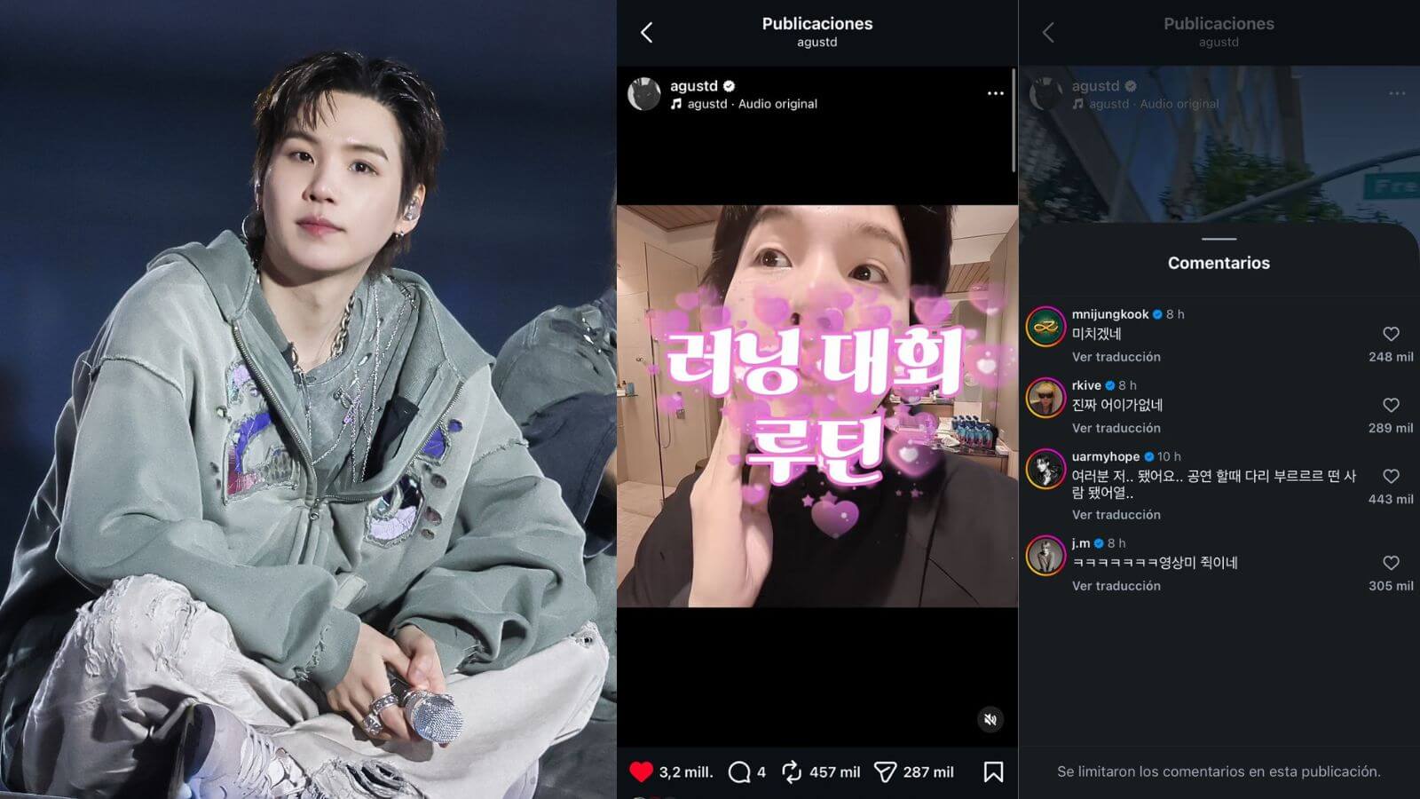 BTS members hilariously react to Suga's new marathon vlog BTS members hilariously react to Suga's new marathon vlog