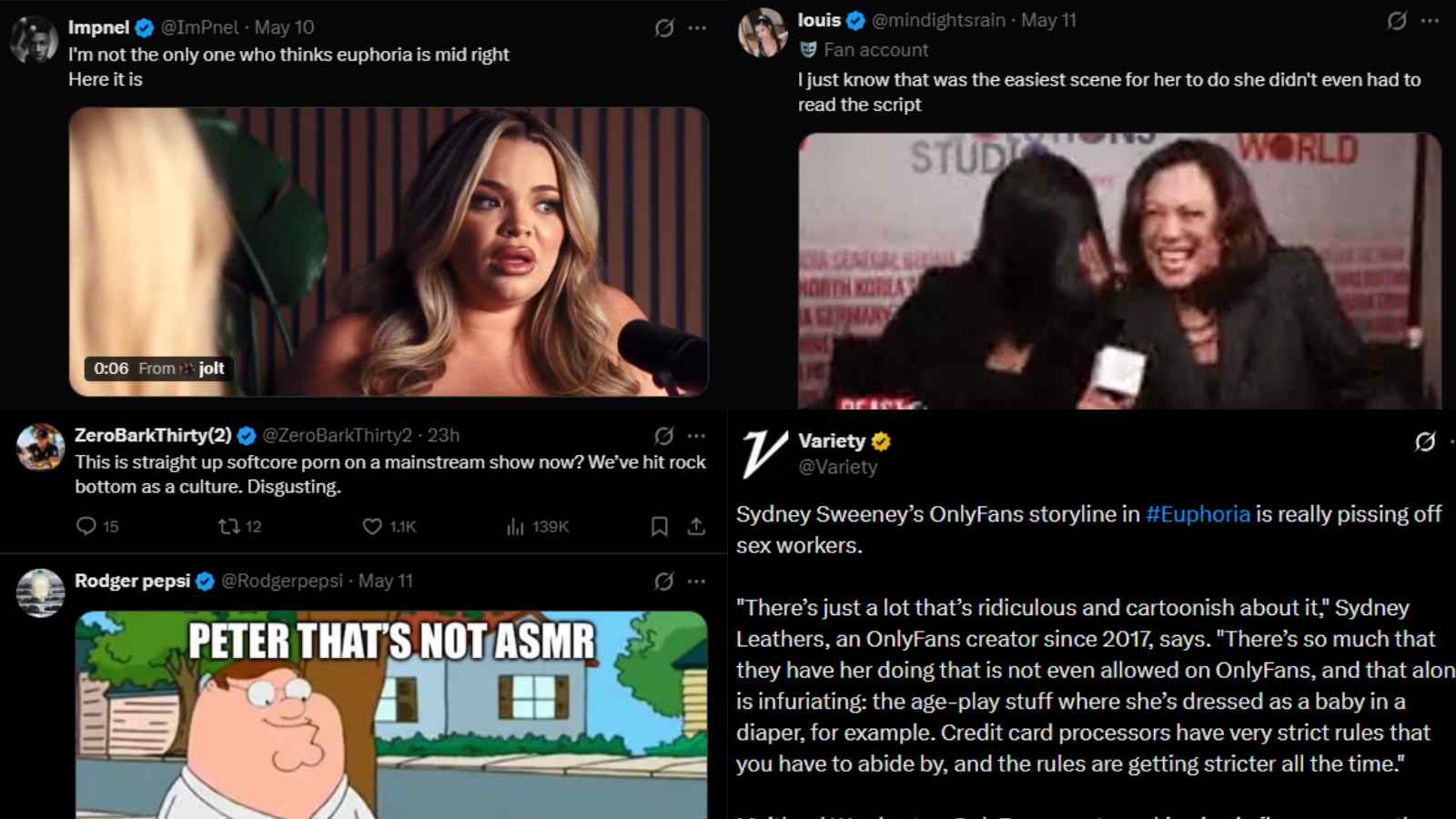 HBO’s Euphoria caught in controversy due to Sydney Sweeney’s latest storyline