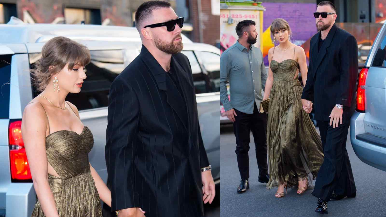 Taylor Swift and Travis Kelce attend a stylish dinner party in Brooklyn Taylor Swift and Travis Kelce attend a stylish dinner party in Brooklyn