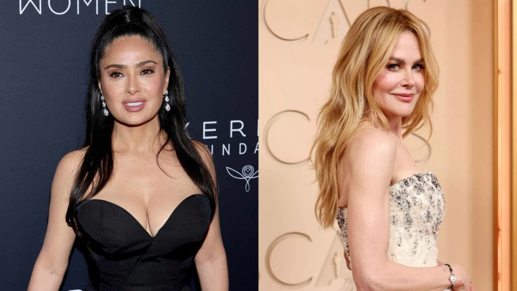 7 celebrities who gave birth to their first child after 40 From Salma Hayek to Nicole Kidman