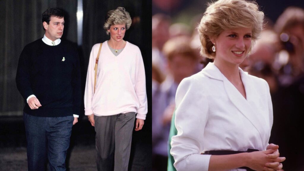 A new book claims Princess Diana secretly sent ex-Prince Andrew Valentine cards