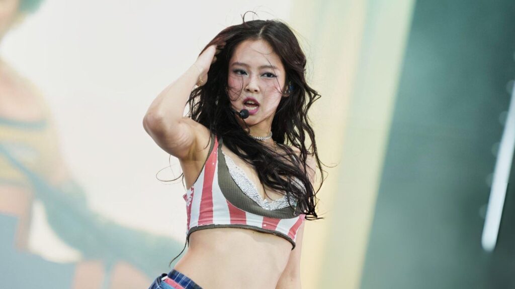 BLACKPINK's Jennie performs surprise new songs at the Governors Ball Music Festival 2026