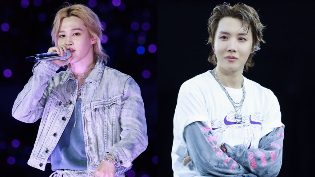 BTS: Jimin hilariously imitates and corrects J-Hope's dance moves mid-concert BTS Jimin hilariously imitates and corrects J-Hope's dance moves mid-concert