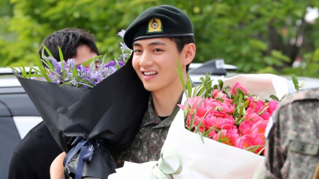 BTS' V responds to his fellow soldier's videos about their time in the military