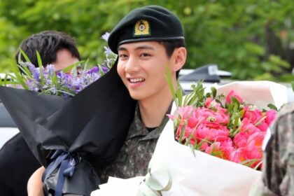BTS' V responds to his fellow soldier's videos about their time in the military