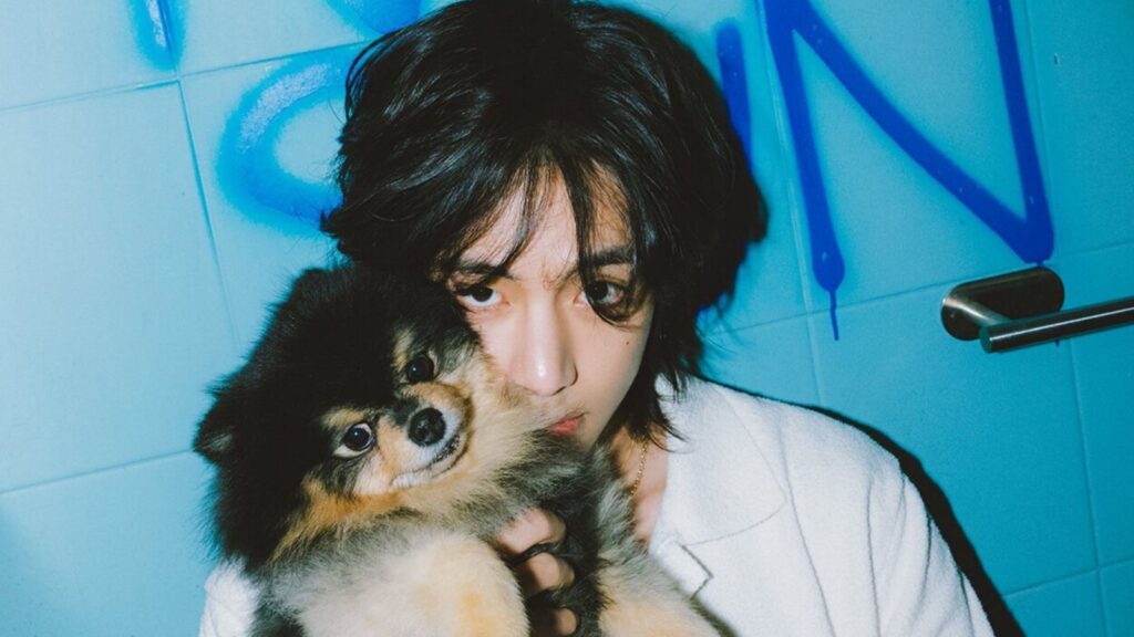 BTS' V's heartwarming reaction to finding a Yeontan plushie in the audience BTS' V's heartwarming reaction to finding a Yeontan plushie in the audience