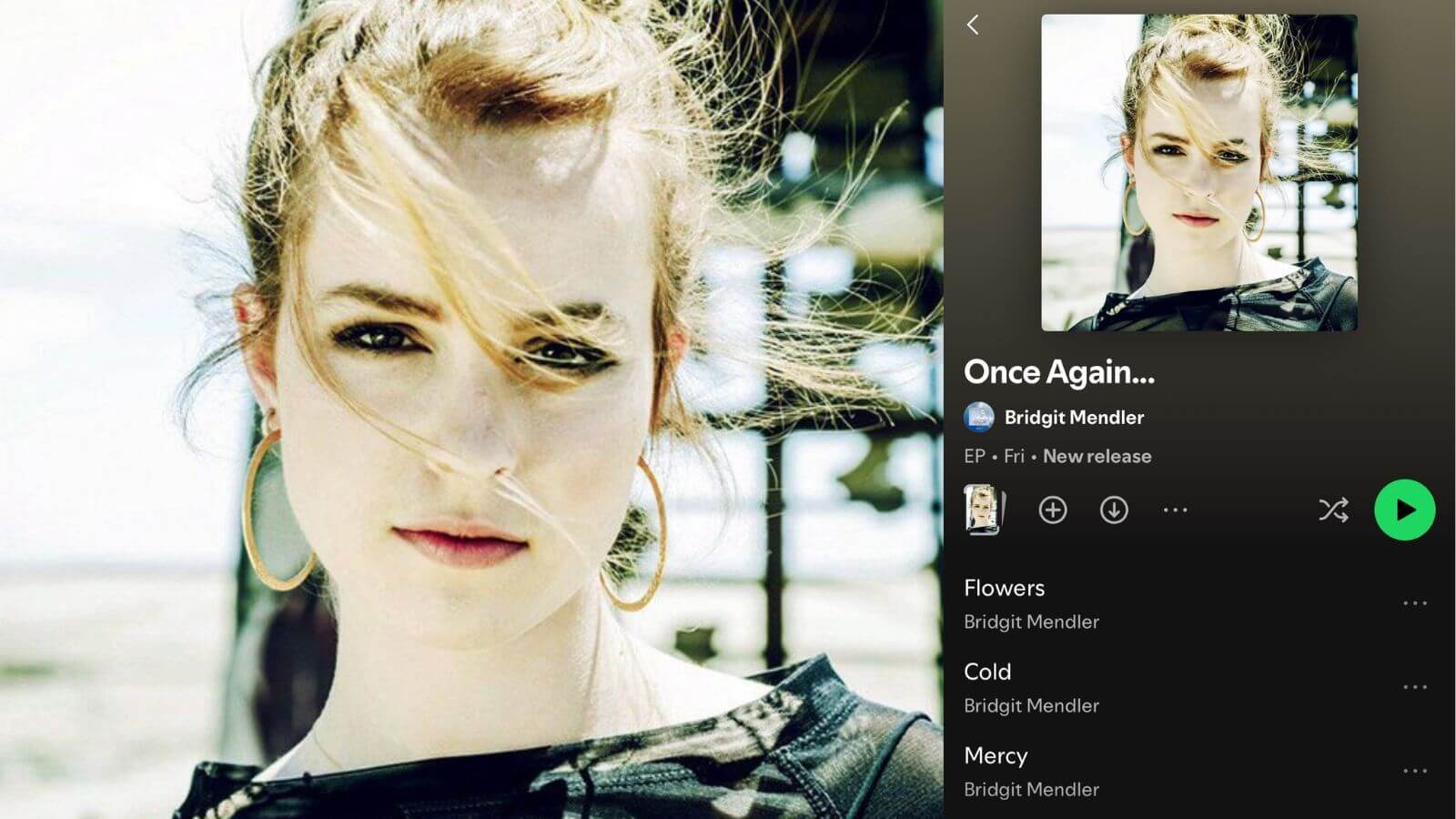 Bridgit Mendler surprises with the release of a new EP titled 'Once Again…' Bridgit Mendler surprises with the release of a new EP titled 'Once Again…'