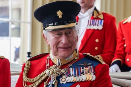 King Charles III almost makes a rare mistake on the Trooping the Colour balcony