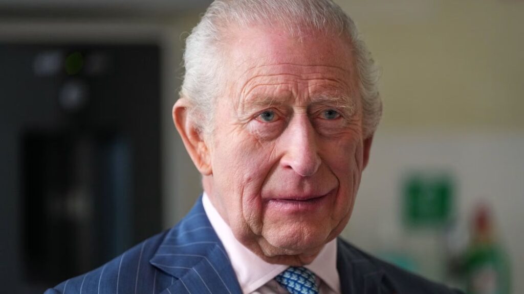 King Charles III is absent from a royal funeral King Charles III is absent from a royal funeral